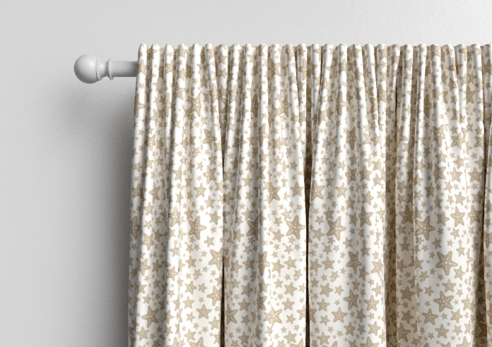 Whaley Great, Star Splash Sand - Made to Measure Curtains - Image 9